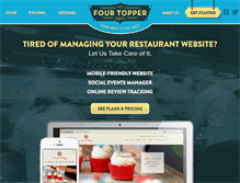 Tablet Screenshot of fourtopper.com